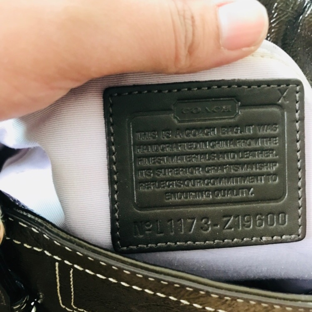 Coach Brown Leather Satchel - Picture 5 of 8